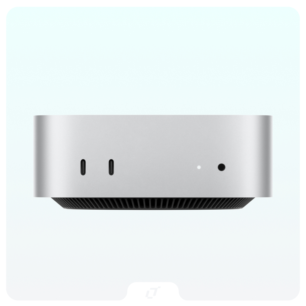 Компьютер Apple Mac Mini (M4, 16Gb, 256Gb SSD) Серебристый (MU9D3