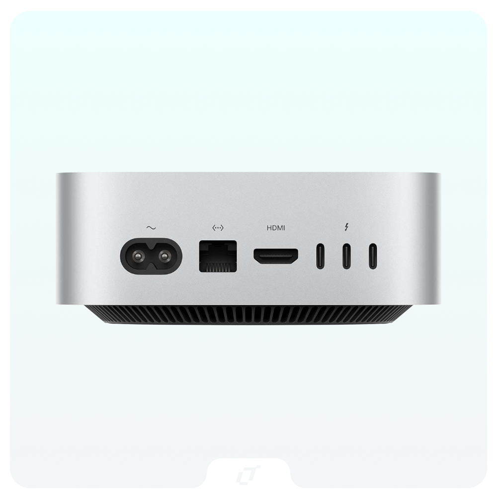 Компьютер Apple Mac Mini (M4, 24Gb, 512Gb SSD) Серебристый (MCYT4